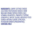 Knudsen Cottage Doubles Lowfat Cottage Cheese & Pineapple Topping with