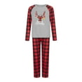 thumbnail image 2 of Family Christmas Pajamas Matching Sets Xmas Matching Pjs for Adults Kids Holiday Home Xmas Family Sleepwear, 2 of 10