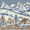 Blue Snowy Mountain, variant on Yayeee Bath Rug for Bathroom Floor Non Slip Rectangle Fluffy Soft Absorbent Mat, 16"x24", Blue Snowy Mountain