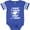 Football Blue and White, variant on Inktastic I Want to Grow Up to Be a Chef Like My Mommy Boys or Girls Baby Bodysuit