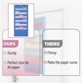 thumbnail image 2 of Mr. Pen- Hanging Wall File Organizer, 6 Pocket, Blue, 3 Overdoor Hangers Included, Over The Door File Organizer, Hanging Folder Organizer, 2 of 7