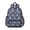 Unicorn and Wing, variant on Unicorn and Cupcake Blue Pattern Backpack for School, Cute School Bag with Adjustable Shoulder Straps and Padded Back, 13.4"x11"x4.7"