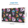 thumbnail image 3 of Balery Cat Icecream Mouse Pad ,15.8x29.5 In Large Gaming Mouse Pad Desk Mat Long Non-Slip Rubber Stitched Edges,Waterproof Mousepad Desk Mat For Gamer Office Home, 3 of 9