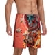 thumbnail image 2 of Fotbe Space Skeleton Art Pantalones Cortos de Pijama para Hombre, Ropa de Dormir, Pantalones de Pijama Cortos para Hombre-X-Large, 2 of 6