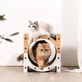 thumbnail image 1 of Gatos Rascador Garra Rascador Suministros para mascotas Decoración Reversible Adorno Almohadilla Protección Durable Cama Casa para Kitty Yard Sala de Fernando Rascador para gatos, 1 of 8