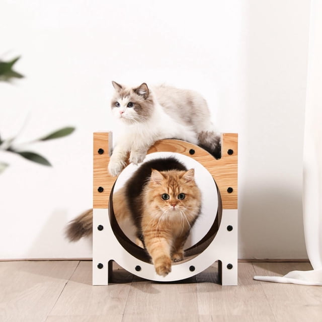 Gatos Rascador Garra Rascador Suministros para mascotas Decoración Reversible Adorno Almohadilla Protección Durable Cama Casa para Kitty Yard Sala de Fernando Rascador para gatos