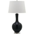 thumbnail image 5 of SAFAVIEH Blanche 32 in. Navy Ceramic Table Lamp w/Off-White Cotton Shade, Set of 2, 5 of 8