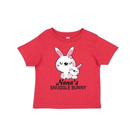 

Inktastic Nanas Snuggle Bunny Easter Gift Toddler Toddler Girl T-Shirt