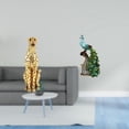thumbnail image 2 of Escultura De Pavo Real Y Guepardo Dorado, Centro De Mesa Decorativo, Elegante Adorno De Mesa Para Oficina, Dormitorio, Sala De Estar, Colección De Decoración Del Hogar, 2 of 8