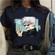 thumbnail image 5 of Camiseta de manga corta Satoru Gojo, camiseta informal de cuello redondo, ropa de calle de moda, camisetas Harajuku de Anime, 5 of 5