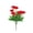 Red, variant on Carnations Artificial Flowers, 1 Bunch 10 Heads 13in Silk Carnations Flowers with Stems for Wedding Bridal Shower Home Centerpieces Floral Arrangements (White)