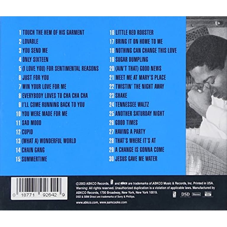 Sam Cooke - Portrait of a Legend 1951-1964 - CD, 30 Tracks SACD