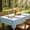 Blue 3016A, variant on Cosiblend 52'' X 70'' Checkered Tablecloth Disposable Vinyl Tablecloths with Flannel Backing Wipeable Spillproof Plastic Table Cover PVC Waterproof Table Cloth for Indoor Outdoor