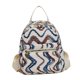 thumbnail image 3 of Mini mochila para mujer Strade Fareast Limited Bolso de viaje Raya colorida, 3 of 5