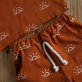 thumbnail image 4 of Seyurigaoka Baby 2-piece Outfit Set Sun Print Tank Top+Shorts Set for Kids Boys Girls, 4 of 7