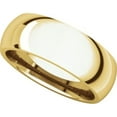 thumbnail image 5 of 7mm Comfort Fit Band in 14k Yellow Gold - Size 9.5, 5 of 9