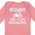 thumbnail image 4 of Inktastic Farmer My Daddy Still Plays with Tractors Boys or Girls Long Sleeve Baby Bodysuit, 4 of 5