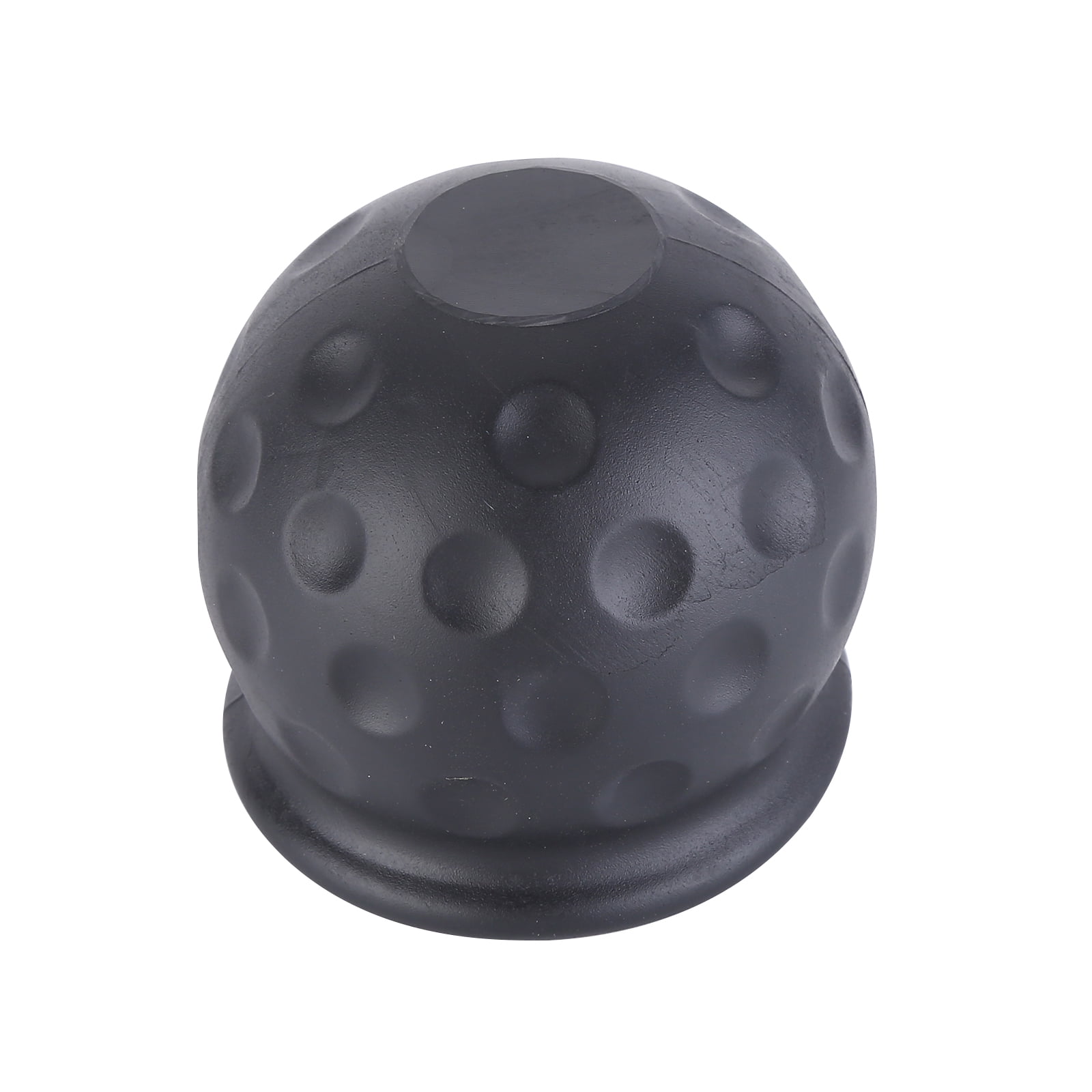 iSpchen Trailer Hitch Ball Cover Universal Tow Bar Ball Cover Towing Hitch Protect Cap Black For