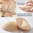 thumbnail image 3 of Joernso Bra Pad Ultra Thick Good Breathability Bra Insert Triangle Sponge Push Up Bra Pad Women Invisible Insert Swimsuit Bikini Breast Enhancers Chest Cup Pads Accessories, 3 of 7