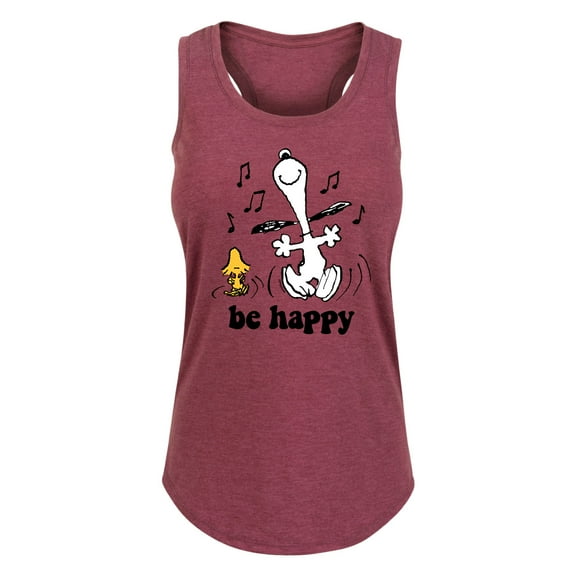 Peanuts - Faces of Snoopy - Women's Racerback Tank Top