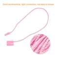thumbnail image 4 of Unique Bargains Hang Tag String Snap Lock Price Tag Fastener Ties pink 7 inch 1000pcs, 4 of 5