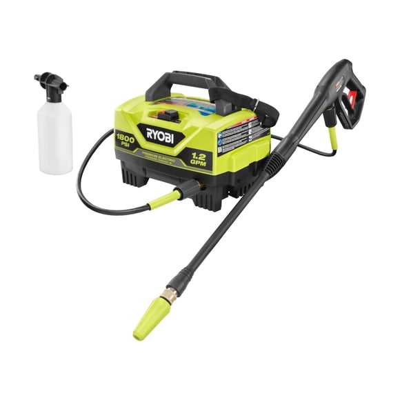 Lavadora a presión eléctrica RYOBI RY141820VNM 1800 PSI 4.5 LPM