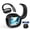 Black+Case, variant on HTC Open Ear Wireless Earbuds Bluetooth 6.0 with Touch Screen Charging Case, Earhook Headphones with Mic, HiFi Stereo, 30H Playtime, IPX5 Waterproof for Running Workout, Black