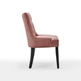 thumbnail image 6 of Modway Regent Tufted Performance Velvet Dining Side Chairs - Set of 2 in Dusty Rose, 6 of 11