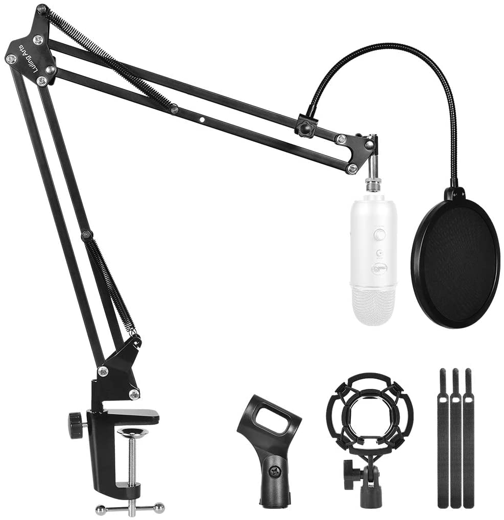 Microphone Stand For Blue Yeti And Blue Yeti Pro With Mic Windscreen And Double Layered Screen Pop Filter Heavy Duty Boom Scissor Arm Stands Broadcasting And Recording Walmart Com Walmart Com Microphone Stand For Blue Yeti And Blue Yeti Pro With Mic Windscreen And Double Layered Screen Pop Filter Heavy Duty Boom Scissor Arm Stands Broadcasting And Recording Walmart Com Walmart Com