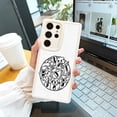 thumbnail image 3 of ¡Mantenga su iPhone seguro y a la moda con una funda para teléfono plateada mate con diseño de dibujos animados!, 3 of 4