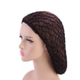 thumbnail image 5 of Awwp the Summer I Turned Pretty Makeup, 2Pc Mesh Hair Net Soft Rayon Knit Hat Sleeping Crochet Hairnet Long Hair Net, Frizz Control Hair Care Products,Hair Care Products,Monat Hair Care Products, 5 of 6