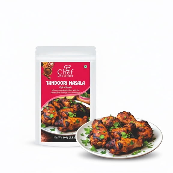 Chef Tandoori Chicken Masala 100 Gm (Pack Of 4) | Tandoori Chicken Masala Powder | Indian Tandoori Spice Mix