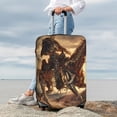 thumbnail image 6 of Picia Western Skeleton Cowboy Horse Luggage Protector Cover Thicken Suitcase Protector Cover Fit 18-32 Inch Luggage-Small, 6 of 9