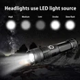 thumbnail image 2 of Ultra-bright LED flashlight 5000 lumens USB rechargeable, Extra, 2 of 4