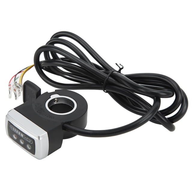 Acelerador de pulgar con cable, acelerador de pulgar de 6 cables, acelerador de pulgar para bicicleta, conjunto de acelerador de pulgar, rendimiento finamente ajustado