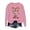 Pink, variant on Solthread Womens Skeleton Sweatshirt Have A Spooky Day Three Dancing Skeletons Graphic Print Casual Crewneck Pullover for Autumn Outings and Halloween Night Graphic Tops