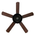 thumbnail image 7 of JONATHAN Y Ashton 52" 1-Light Farmhouse Industrial Iron Dome Shade LED Ceiling Fan With Remote, Black, 7 of 7