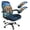 Blue Galaxy Cat, variant on Chririnla Leopard Cat Print Office Chair Covers,Stretch 3Pcs Computer Chair Cover and Arm Covers Boss Chairs Covers High Back Slipcover for Desk and Computer Chairs
