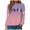 Light Purple, variant on Duqingm Halloween Shirts for Women Long Sleeve Crewneck Casual Dressy Tops Funny Graphic Halloween Costumes Fall Fashion Outfits,2XL