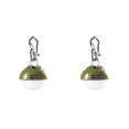 thumbnail image 1 of Linterna Led de camping Advancent 2piezas Verde Oscuro con gancho colgante Recargable brillo ajustable, 1 of 6