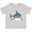 AC-Heather Grey, variant on Shark Dinner Boys or Girls Toddler T-Shirt