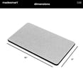 thumbnail image 6 of Madesmart Dish Mat, Drying Stone Collection, Accelerates Moisture Evaporation, Natural & Mineral Materials, Non-Slip Base, Carbon, Best Used for Everyday Kitchen Organization, 6 of 8