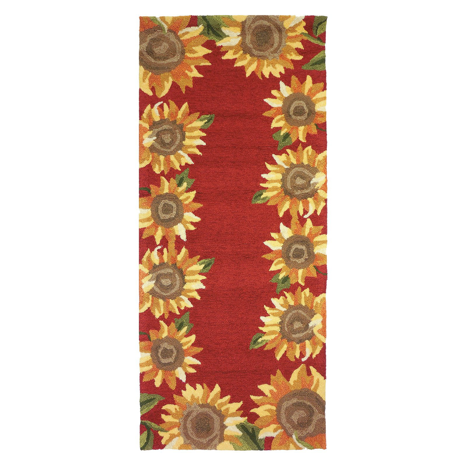 Homefires Rugs PPS-JB111B Sunflower Field Area Rug 22 x 34 in. 