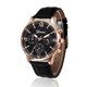 thumbnail image 1 of Reloj de cuarzo para hombre, reloj de pulsera analógico de aleación de cuero y cuarzo para hombre., 1 of 1