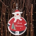 thumbnail image 5 of Xuniizn Christmas Countdown 24 Days Calendar Xmas Wooden Advent Calendar Christmas Countdown Ornament Decoration, Wood, Red, 5 of 7
