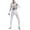White, variant on ZyeKqe Mens Thermal Underwear Sets Warm Casual Winter Long Johns 2 Piece Base Layer Sets Fleece Lined Top Pants
