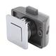 thumbnail image 4 of Cerraduras De Gabinete De Empuje Sin Llave RV, Tratamiento De Cromo Espesar Botón De Pestillo De Gabinete Fácil Operación Aleación De Zinc Para Cajón Para Yate ANGGREK Push Button Cabinet Latch, 4 of 8