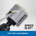 thumbnail image 5 of Lenox Speed Slot LXAH34 Hole Saw, 4 in Dia, Carbide Cutting Edge, 5 of 6