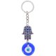 thumbnail image 1 of BRIGHTFUFU Llavero de mal de ojo azul turco, dije de Metal para llaves de coche, colgante de llave de mal de ojo azul, colgante colgante, 1 of 8