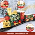 thumbnail image 3 of Electric Train Set with Light, Sound & Spray, Christmas Train Sets Around the Tree for Kids Ages 4-8, 3 of 8